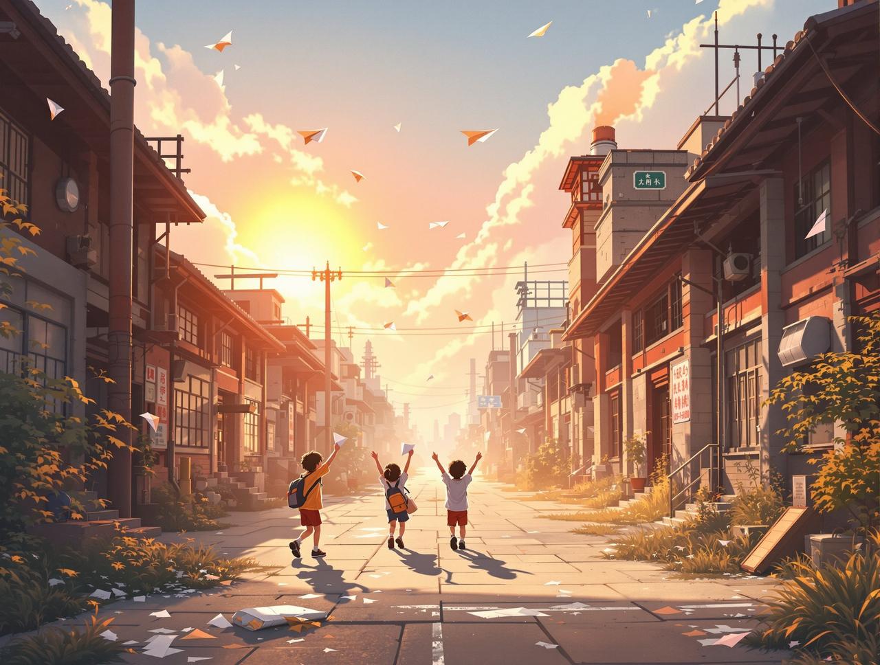 河马剧场网页版作品《纸飞机》- 年代记忆题材短剧