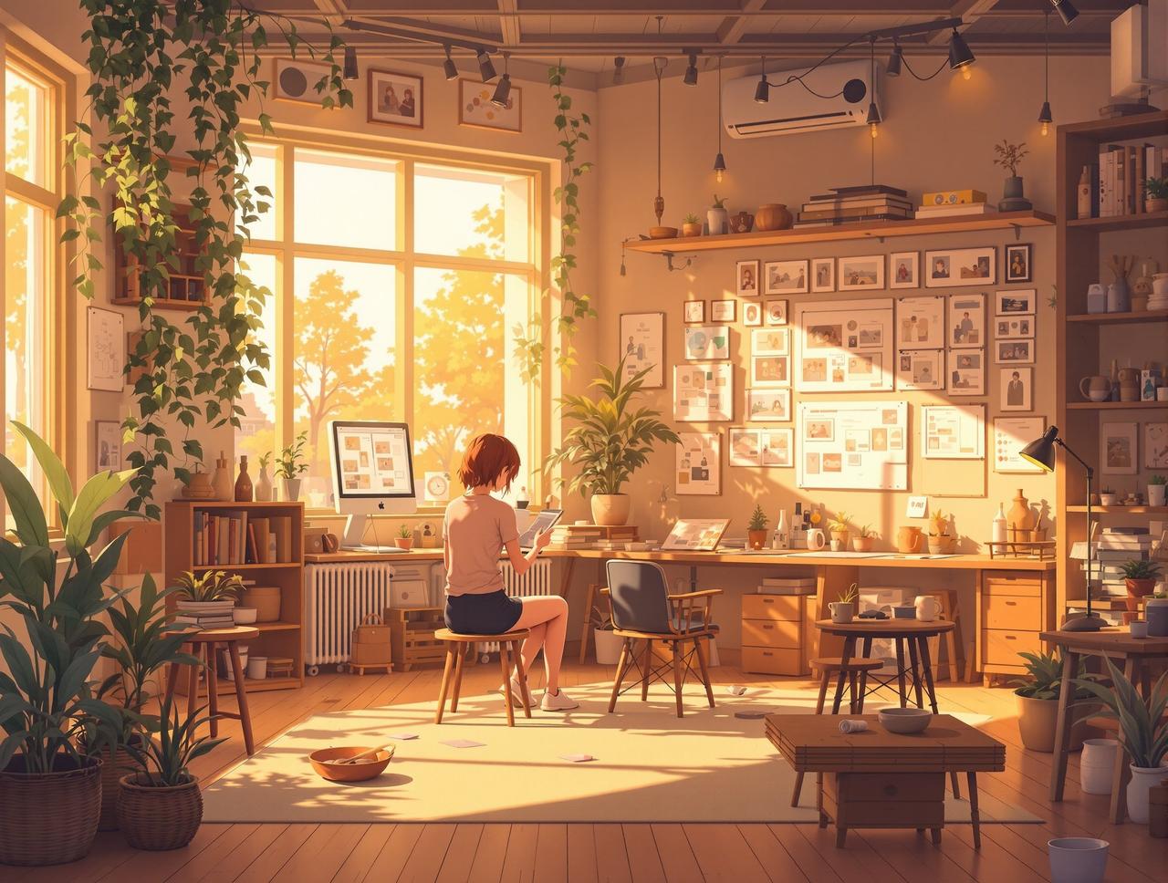河马剧场网页版品牌故事 - 温暖的创作工作室
